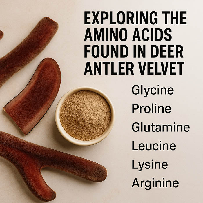 Exploring the Amino Acids Found in Deer Antler Velvet