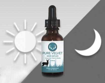 Is it better to take Deer Antler Velvet during the day than night?