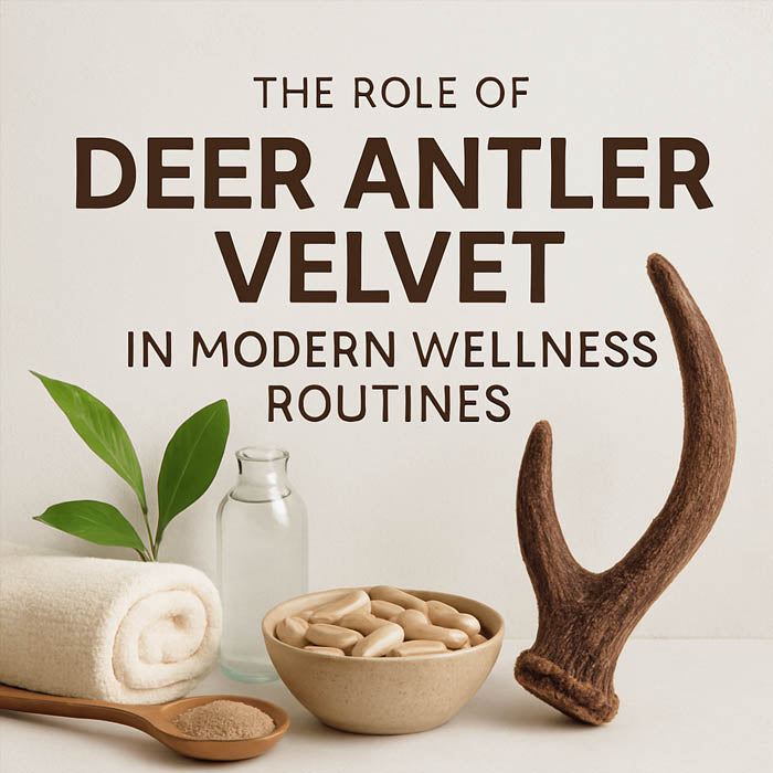 The Role of Deer Antler Velvet in Modern Wellness Routines