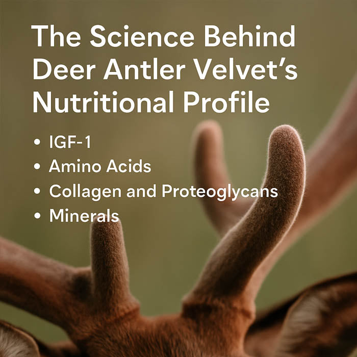The Science Behind Deer Antler Velvet's Nutritional Profile