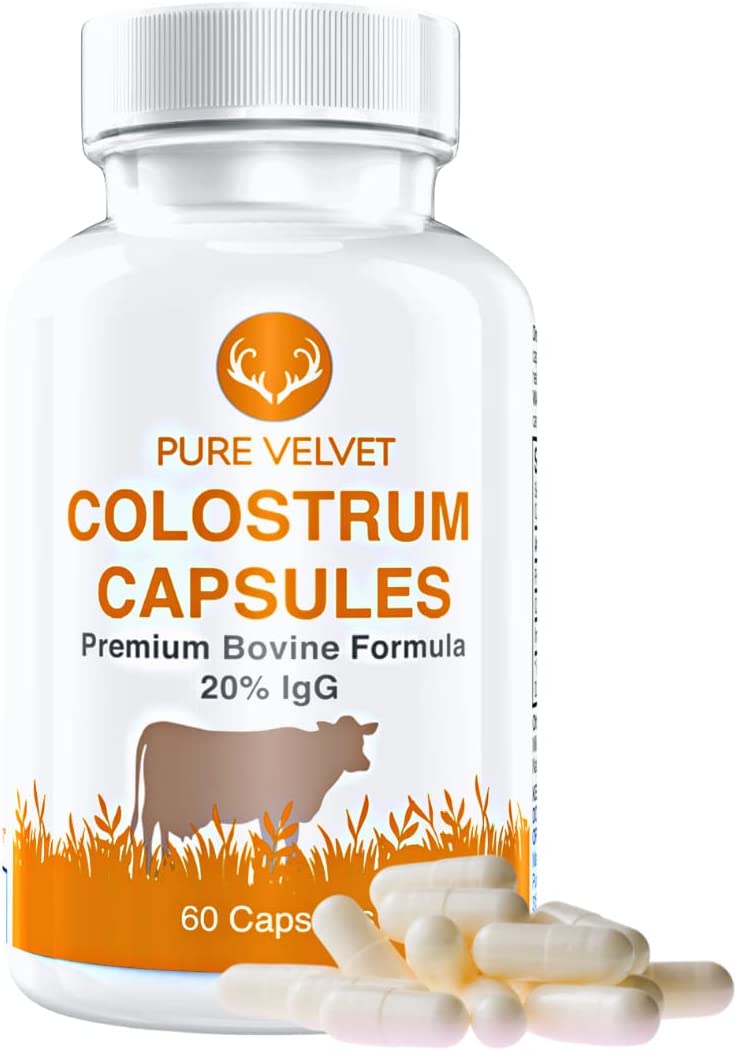 Bovine Colostrum Capsules - 60 IgG Immune Capsules