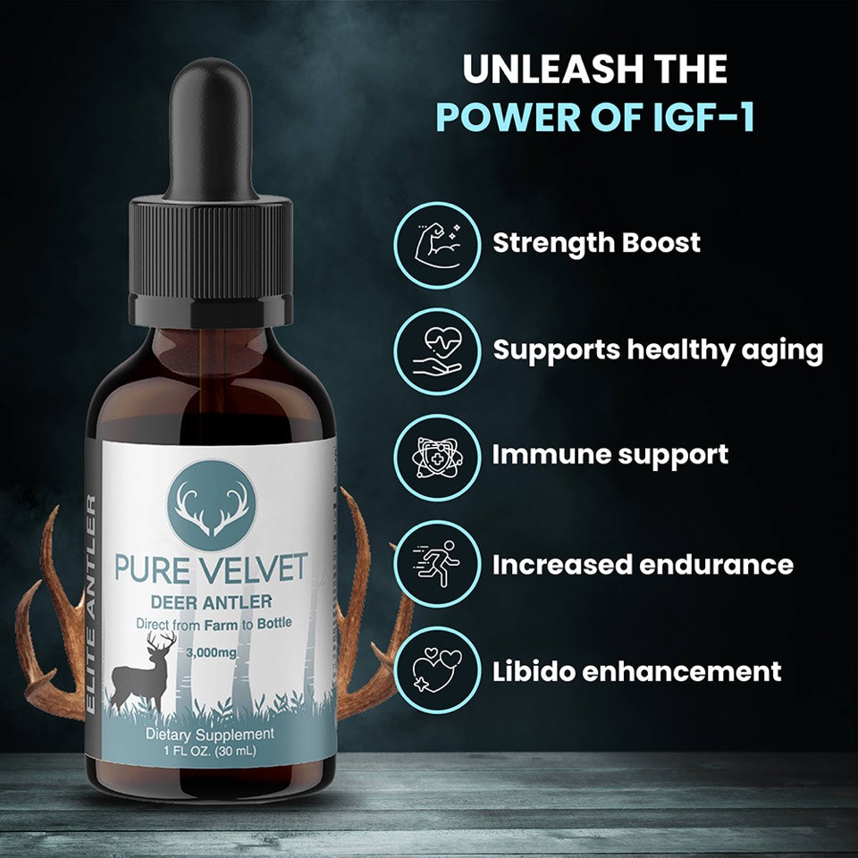 Pure Deer Antler Velvet - Elite Antler has the Highest Potency – Pure  Velvet Extracts